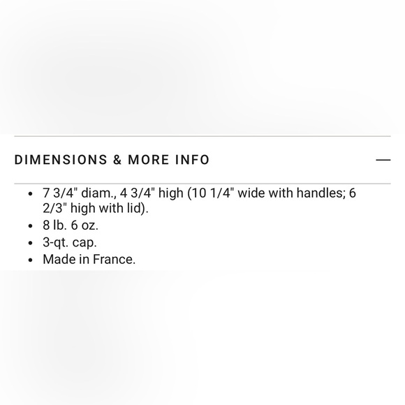 Staub Red Cast Iron Cocotte - Picture 6 of 7